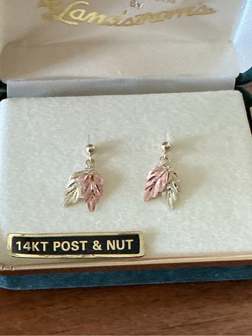 BLACK HILLS GOLD 10K/12K Traditional Ball Post Earrings in Presentation Box